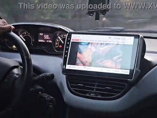 Driving during the time that watching porn.