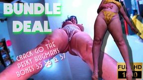 BUNDLE DEAL; Craaaack go the pesky Bugmans bones 35, 36 & 37