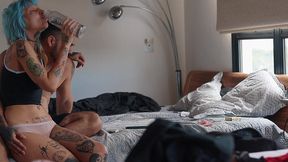 pawg goth babe fuck & cum inside - sora michi - complete scene