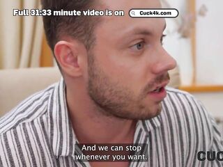 CUCK4K. Funky City is roughly banged on the bed