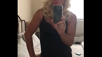 Gwen at home feeling like a sissy