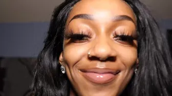 19 year old ebony Naomi Lockheart rides Julian St Jox huge BBC hard