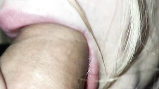 Stepfather fucks step-daughter - Close up Blowjob screwed - Taboo
