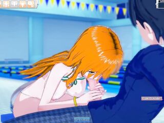 CG Hentaigame - Nami drilled hard and cums underwater