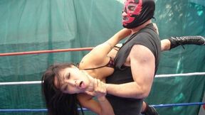 A BEST of 5 STRIP TEAZE MATCH - Nicole Oring vs Female Destroyer