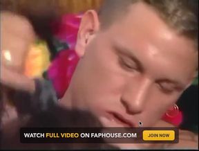 Sexy muscle guy in big chubby milf pussy...cum in mouth