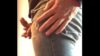 Cock and jeans