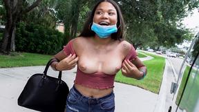 ”Morena Michelle Anderson banged properly on the bangbus”