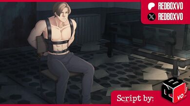 Leon Tied Up and Teased Hard by a Deep Voice