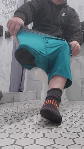 Getting Dressed in the Shower.