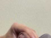 男子大学生　寝る前のオナニー Male college student masturbating before bed