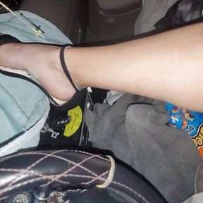 Car exhibition sissy feet play only