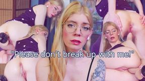 I'm Sorry for Cheating - Please Fuck My Ass with pov roleplay, dildo anal, riding, fuck machine, creampie