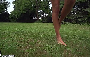 Maria rya, trying her new toy in hd