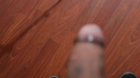 Hairy Latina stepmom gets two big cumshots on her hairy pussy
