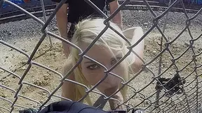 Skylar Madison avoids arrest by double teaming two cops - ScrewTheCops