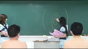 Female Instructor at the Pussy and Anus Licking Training School Shows Her Pussy to Slaves so They Can Learn Its Anatomy