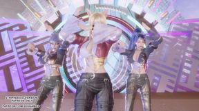 MMD - KARD - GUNSHOT - Ahri, Kaisa &amp; Evelynn Sexy Kpop Dance League of Legends Hentai Uncensored 4K 60FPS