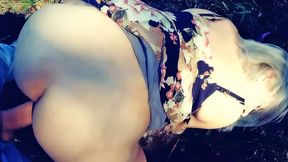 Stepmom consents to anal&#x1F44C; and blowjob by the riverbank!