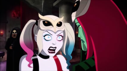 HARLEY QUINN and POISON IVY Orgy And Kick In The Balls At 3.14, Ballbusting Heroine