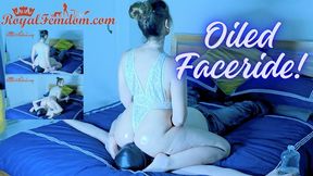 Face Riding With Oiled Booty Mobile