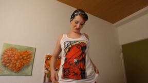 Pretty red hair dogging fucking pussy fingering