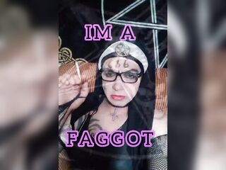 Satan's faggot slut sissy