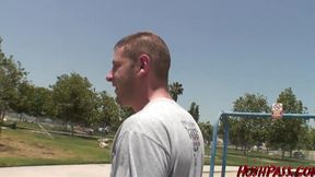 Young Ashlyn Rae takes Whitezilla cock