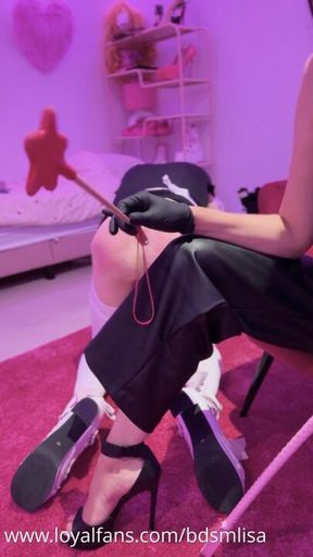 Obedience looks good on you. Almost as good as those stockings. Now say ‘Yes, Mistress’ like you mean it. - Part.2