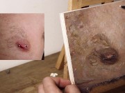 JOI OF PAINTING EPISODE 75 - Sensual Chest Work