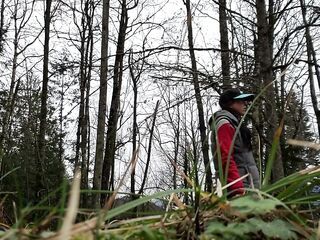 Forest Urinate Caught On Camera