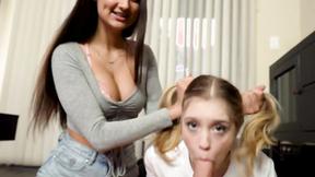 ”Step Dad Fucks Stepdaughter & her BESTFRIEND Eliza Ibarra”