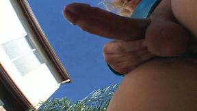 American Blonde T-Girl Strokers