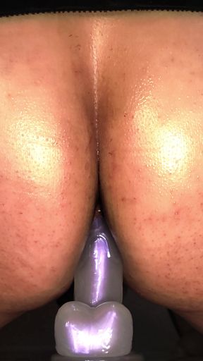 Sissy Slut Pounds Her Ass POV