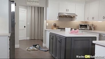 Late and loving the cock she's getting