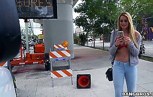 Skyla novea gets the ride of her life on the bangbus