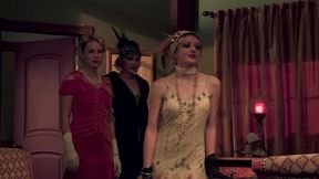 kiara diane, kylie reese and lily labeau group sex fuck fest