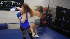 Jennifer Thomas vs Felicia - No Rounds Female Boxing (Windows Media)