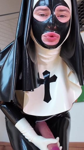 Busty dominatrix takes control with a strap-on