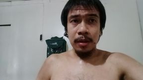 Kneeling Down Masturbation