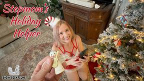 Stepmom’s Holiday Helper - Jane Cane, Shiny Cock Films