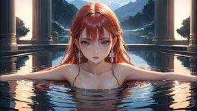 Beautiful Nude Hentai Girls in the Water