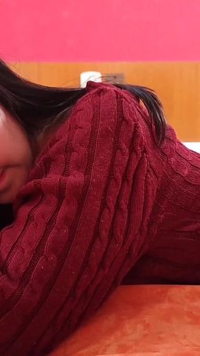 Unforgettable moment from &quot;Stressed stepsister accepts a massage and ends with happy ending!! Full video in my bio&quot;