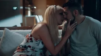 Hunk Straight Guy Anal Fucks Busty Blonde Tranny Jamie French