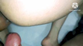 Alex Fucked Her Step Sister Wearing Hijab Over the Table in Missionary Position with
