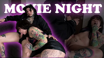 My stepmother&#039_s daughter wants to watch a movie and I end up fucking her without a condom