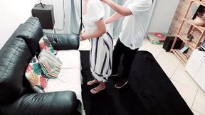 The Bad Cleaning Lady Asked to Be Punished and Got Spanked and a Cumshot in the Face