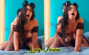 The Naughty Kitten Couldn&#039;t Stand the Cock and They Filled Her Back with Milk (long Version)