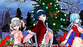 Pussyverse: MMD Last Christmas (Astra Yao, Robin, Barbara)