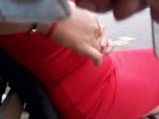 ESTA HERMOSA FLAQUITA ESTABA SOLA EN EL PARK (escucha como la convenzo para hacerlo en público)